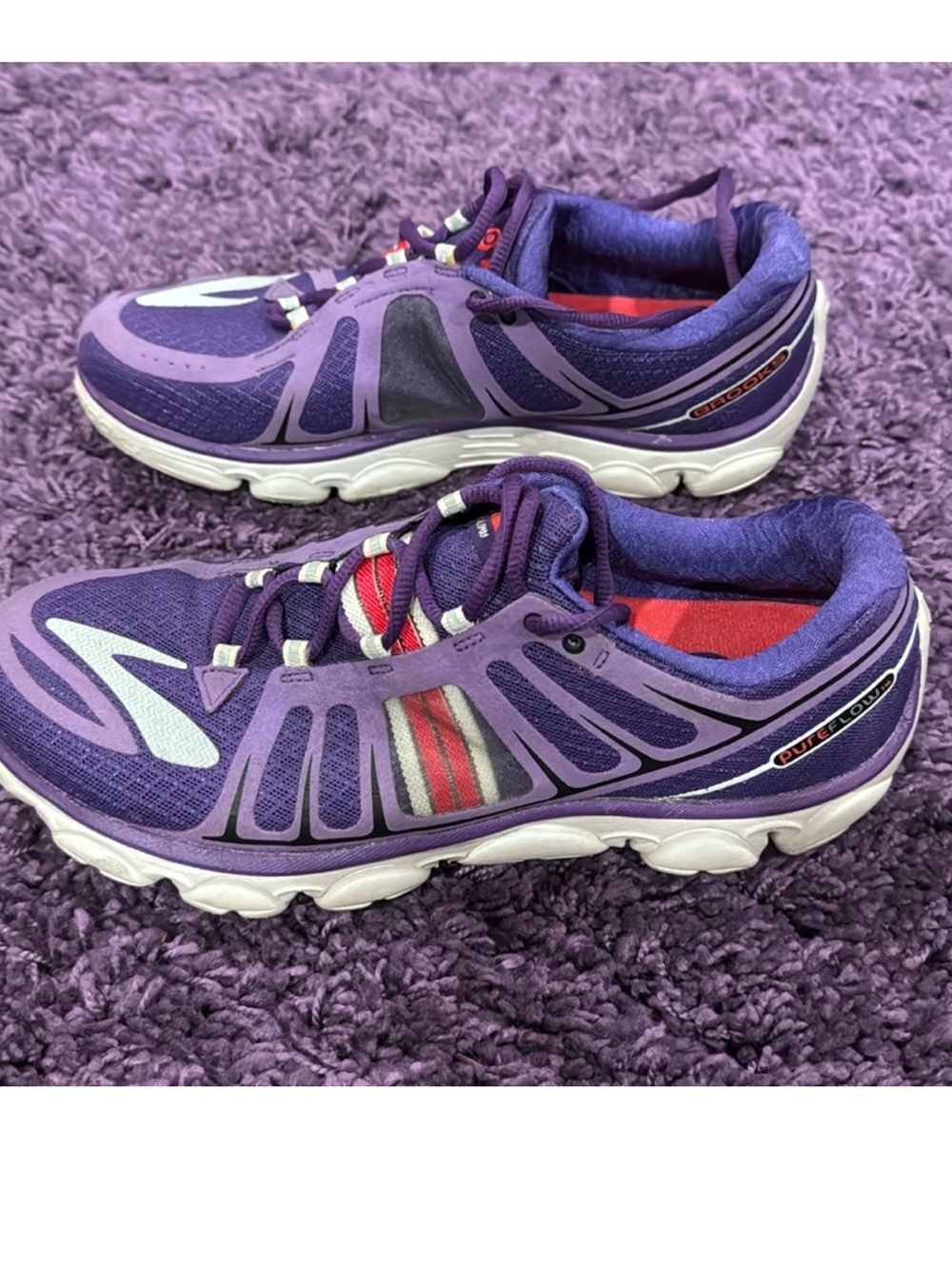 Brooks Pure Flow 2 Women’s Running Shoe in Purple Sz 10.5